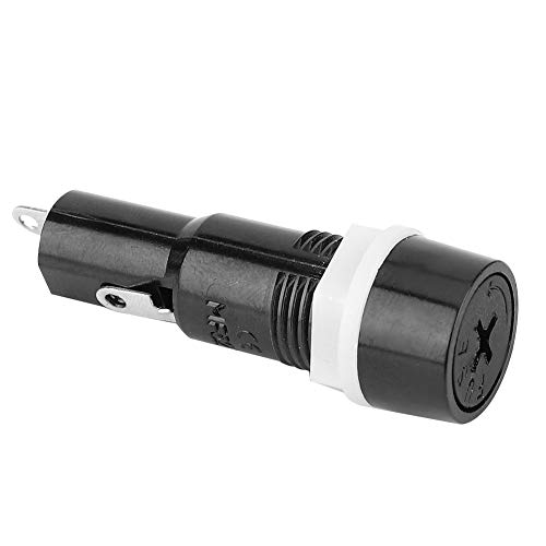 20 PCs Sicherungshalter MF -527 5x20mm - Schwarzes Sicherungsgehäuse für eine Stabile und Herausragende Leistung mit Nuss und Lötanschlüssen 20 PCs Sicherungshalter MF -527 5x20mm - Schwarzes Sicherungsgehäuse für eine Stabile und Herausragende Leistung mit Nuss und Lötanschlüssen von RIZGHWOY