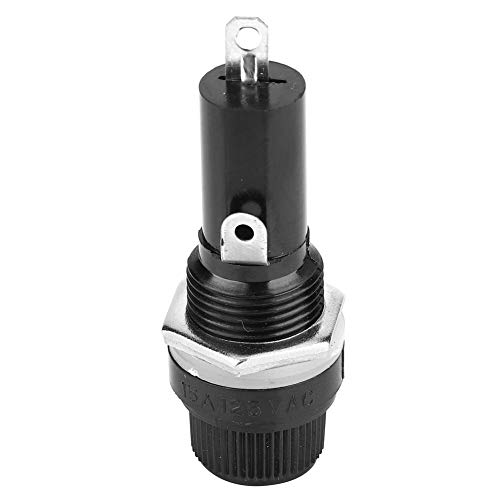 Hochwertiger 6 * 30 Black Flat Rohr Halter - Langlebig, Einfach zu Installieren - Ideal für Zuhause, Büro, Automobilanwendungen Packung von 10 von RIZGHWOY