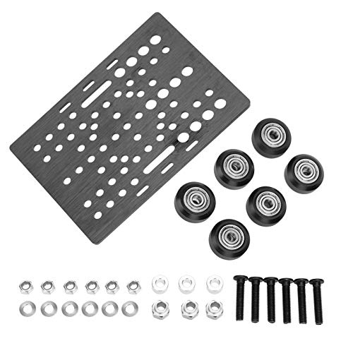 Langlebige Schwarze Aluminium -Segelplattenschieberbuhllager -Lagersatz Ideal für OpenNBuilds V Typ NEMA Lineare Aktuatoren 20‑80 Mm Schnellmontagekompatibel mit V Typ Konstruktionsplatte Langlebige Schwarze Aluminium -Segelplattenschieberbuhllager -Lagersatz Ideal für OpenNBuilds V Typ NEMA Lineare Aktuatoren 20‑80 Mm Schnellmontagekompatibel mit V Typ Konstruktionsplatte von RIZGHWOY