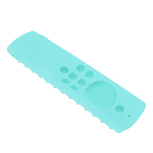 Weiche Silikonfernbedienung für Fire TV Stick Lite mit Waschbarem Material, Hautfreundlicher Fernschutzgehäuse, Geeignet für und Haustiere (Minzgrün) von RIZGHWOY