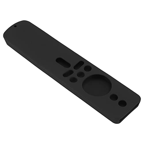 Weiches Silikon -Schutzcover für TV 4K TV mit Nicht -Slip Design, Fernbedienungsbox Easy Installation (Black) von RIZGHWOY