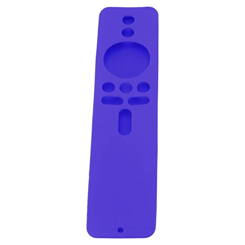 Weiches Silikon -Schutzcover für TV 4K TV mit Nicht -Slip Design, Fernbedienungsbox Easy Installation (Lila Set) von RIZGHWOY