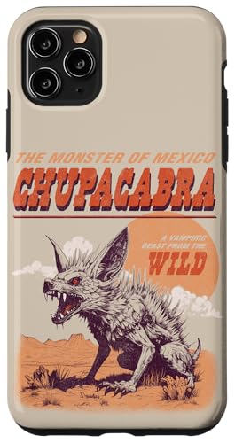 Chupacabra Monster Cryptid Lustige Retro-Grafik Hülle für iPhone 11 Pro Max Chupacabra Monster Cryptid Lustige Retro-Grafik Hülle für iPhone 11 Pro Max von RJ Threads