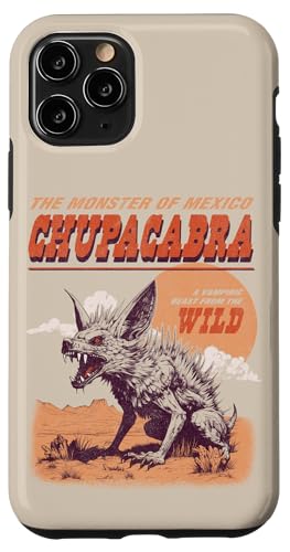 Chupacabra Monster Cryptid Lustige Retro-Grafik Hülle für iPhone 11 Pro Chupacabra Monster Cryptid Lustige Retro-Grafik Hülle für iPhone 11 Pro von RJ Threads