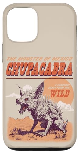 Chupacabra Monster Cryptid Lustige Retro-Grafik Hülle für iPhone 12/12 Pro Chupacabra Monster Cryptid Lustige Retro-Grafik Hülle für iPhone 12/12 Pro von RJ Threads