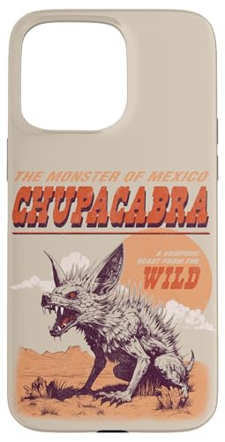 Chupacabra Monster Cryptid Lustige Retro-Grafik Hülle für iPhone 15 Pro Max Chupacabra Monster Cryptid Lustige Retro-Grafik Hülle für iPhone 15 Pro Max von RJ Threads