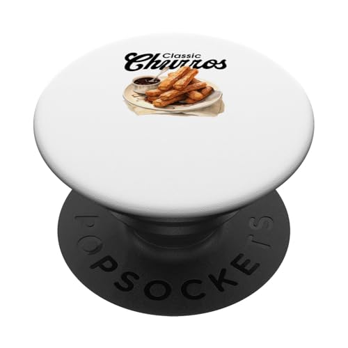 Classic Churros Watercolor Foodie Graphic PopSockets Klebender PopGrip Classic Churros Watercolor Foodie Graphic PopSockets Klebender PopGrip von RJ Threads
