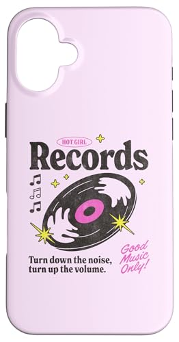 Hot Girl Records Vinyl Music Store Graphic Hülle für iPhone 16 Plus Hot Girl Records Vinyl Music Store Graphic Hülle für iPhone 16 Plus von RJ Threads