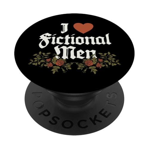 I Heart Fictional Men Book Readers Funny PopSockets Klebender PopGrip I Heart Fictional Men Book Readers Funny PopSockets Klebender PopGrip von RJ Threads