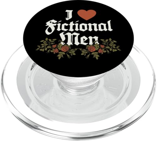 I Heart Fictional Men Book Readers Funny PopSockets PopGrip für MagSafe I Heart Fictional Men Book Readers Funny PopSockets PopGrip für MagSafe von RJ Threads