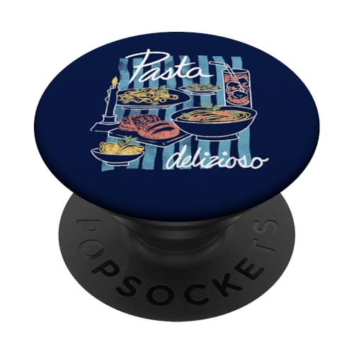 Pasta Delizioso Dinner Party Illustration PopSockets Klebender PopGrip Pasta Delizioso Dinner Party Illustration PopSockets Klebender PopGrip von RJ Threads