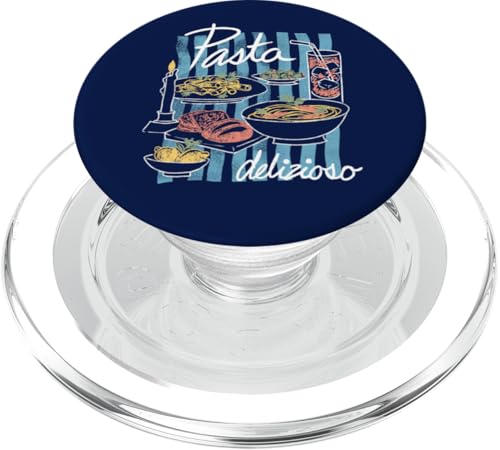 Pasta Delizioso Dinner Party Illustration PopSockets PopGrip für MagSafe Pasta Delizioso Dinner Party Illustration PopSockets PopGrip für MagSafe von RJ Threads