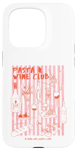 Pasta & Wine Club Illustration Foodie Hülle für iPhone 15 Pro Pasta & Wine Club Illustration Foodie Hülle für iPhone 15 Pro von RJ Threads
