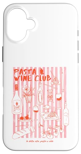 Pasta & Wine Club Illustration Foodie Hülle für iPhone 16 Plus Pasta & Wine Club Illustration Foodie Hülle für iPhone 16 Plus von RJ Threads