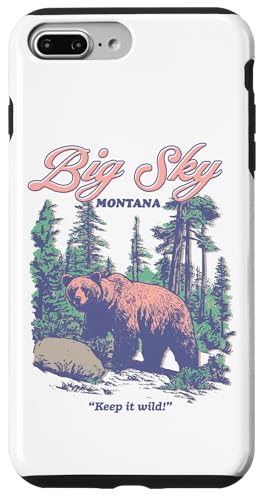 Ripple Junction Big Sky Montana Bear Souvenir Graphic Hülle für iPhone 7 Plus/8 Plus Ripple Junction Big Sky Montana Bear Souvenir Graphic Hülle für iPhone 7 Plus/8 Plus von RJ Threads