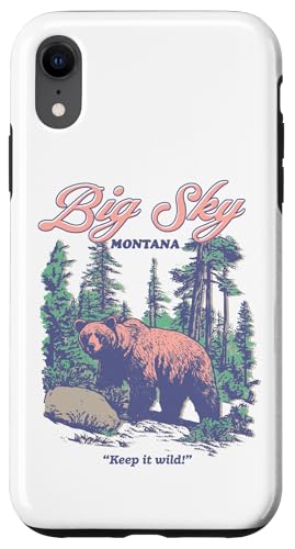 Ripple Junction Big Sky Montana Bear Souvenir Graphic Hülle für iPhone XR Ripple Junction Big Sky Montana Bear Souvenir Graphic Hülle für iPhone XR von RJ Threads