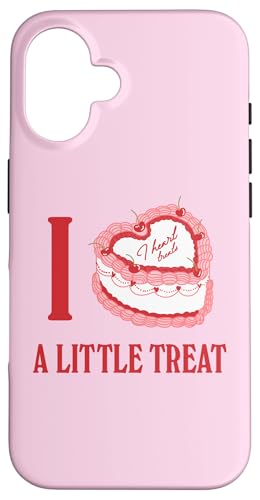 Ripple Junction I Heart a Little Treat Cute Cake Graphic Hülle für iPhone 16 Ripple Junction I Heart a Little Treat Cute Cake Graphic Hülle für iPhone 16 von RJ Threads