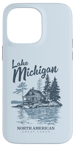 Ripple Junction Lake Michigan Lakeside Cabin Souvenir Hülle für iPhone 14 Pro Max Ripple Junction Lake Michigan Lakeside Cabin Souvenir Hülle für iPhone 14 Pro Max von RJ Threads