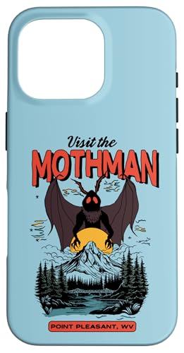 Ripple Junction Visit the Mothman Funny Retro Graphic Hülle für iPhone 16 Pro Ripple Junction Visit the Mothman Funny Retro Graphic Hülle für iPhone 16 Pro von RJ Threads