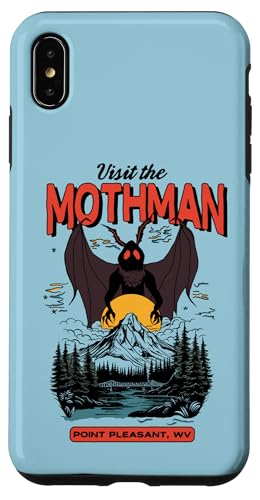 Ripple Junction Visit the Mothman Funny Retro Graphic Hülle für iPhone XS Max Ripple Junction Visit the Mothman Funny Retro Graphic Hülle für iPhone XS Max von RJ Threads