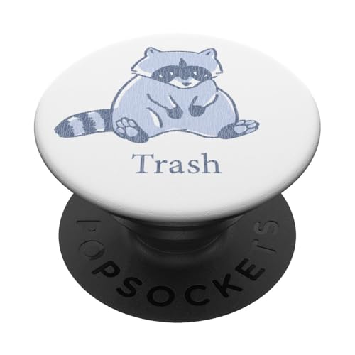 Trash Panda Niedlicher Waschbär Lustiges Grafisches PopSockets Klebender PopGrip Trash Panda Niedlicher Waschbär Lustiges Grafisches PopSockets Klebender PopGrip von RJ Threads
