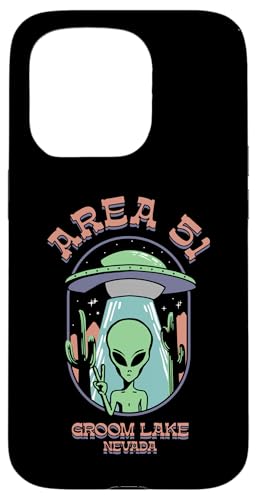Visit Area 51 Alien Funny Retro Graphic Hülle für iPhone 15 Pro Visit Area 51 Alien Funny Retro Graphic Hülle für iPhone 15 Pro von RJ Threads