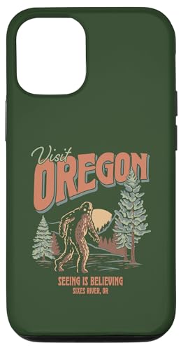Visit Oregon See Bigfoot Funny Retro Graphic Hülle für iPhone 12/12 Pro Visit Oregon See Bigfoot Funny Retro Graphic Hülle für iPhone 12/12 Pro von RJ Threads