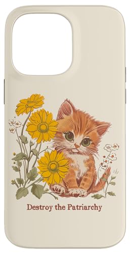 Zerstöre das Patriarchat Süßes Kätzchen Grafik Lustige Katze Hülle für iPhone 14 Pro Max Zerstöre das Patriarchat Süßes Kätzchen Grafik Lustige Katze Hülle für iPhone 14 Pro Max von RJ Threads