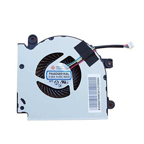 RJXDUPHT Ersatz des Lüfters Kompatibel mit GF75 Serie 8RC 8RD 9SC 9SD Thin MS-17F1 17F2 17F4 17F5 N415 N416 kompatibler Kühler(GPU Fan) von RJXDUPHT