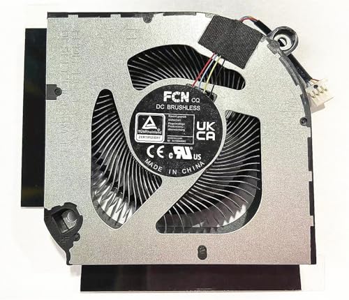 RJXDUPHT Lüfter Ersatz Kompatibel mit 5 N22C1 AN515-58-51R3 AN515-58 Laptop kompatibel mit NS8CC19-21G11 DC12V Kühler(GPU Fan) von RJXDUPHT