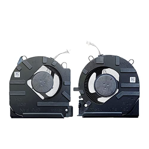 RJXDUPHT Lüfter Kühler kompatibel mit NS75C06-20K19 M75721-001 NS75C06-20K20 M75723-001 Laptop CPU GPU DC5V 4PIN(CPU GPU Fan) von RJXDUPHT