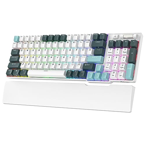 RK ROYAL KLUDGE RK96 RGB Limited Ed, 90% 96 Tasten Triple Mode Bluetooth 5.0/2.4G/USB-C Hot-Swap-fähige mechanische Tastatur mit Software und massivem Akku, RK Yellow Switch, Camp Grün, QWERTY RK ROYAL KLUDGE RK96 RGB Limited Ed, 90% 96 Tasten Triple Mode Bluetooth 5.0/2.4G/USB-C Hot-Swap-fähige mechanische Tastatur mit Software und massivem Akku, RK Yellow Switch, Camp Grün, QWERTY von RK ROYAL KLUDGE