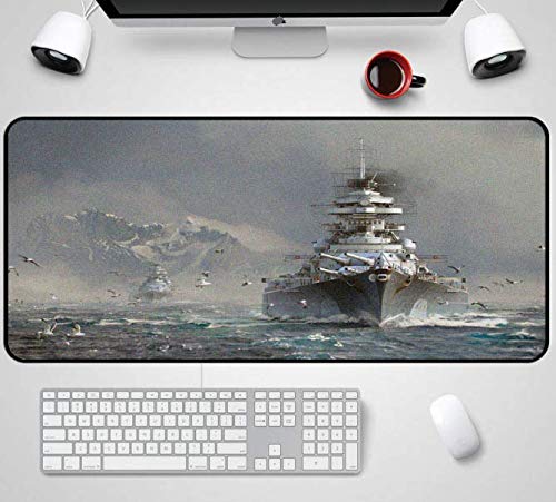 Mauspad Spiel World Of Warship Seeschlacht Große Größe Mousepad Rutschfeste Rechteck Mäuse Matte Design Gaming Matten 900 * 400 * 3 Mm Mauspad Spiel World Of Warship Seeschlacht Große Größe Mousepad Rutschfeste Rechteck Mäuse Matte Design Gaming Matten 900 * 400 * 3 Mm von RKZM
