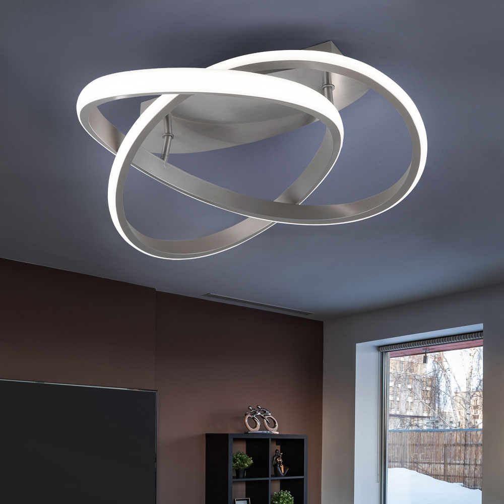 LED Deckenleuchte, Ring Design, dimmbar, 45 cm, COURSE von RL