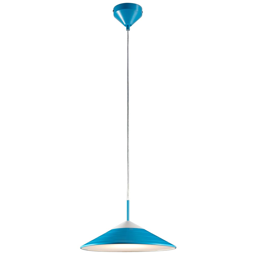 LED Hängeleuchte, Esszimmer, blau, warmweiß, H 150cm von RL