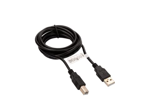 RLINE USB 2.0 Typ A auf USB Typ B Kabel 3 m für Drucker, Kamera, Festplatte von RLINE