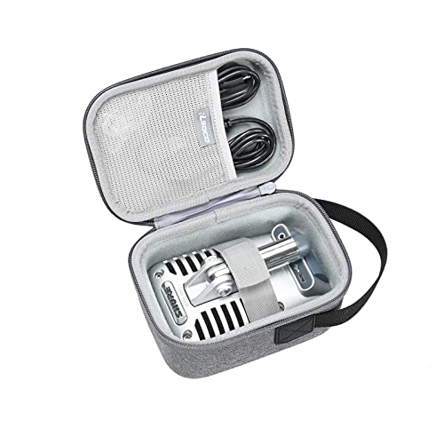 RLSOCO Tasche Hülle für Shure MV51 Mikrofon-Grau(Nur Tasche) von RLSOCO