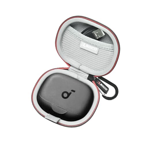 RLSOCO Tasche für Anker soundcore AeroFit Pro Open-Ear Kopfhörer (Schwarz) von RLSOCO