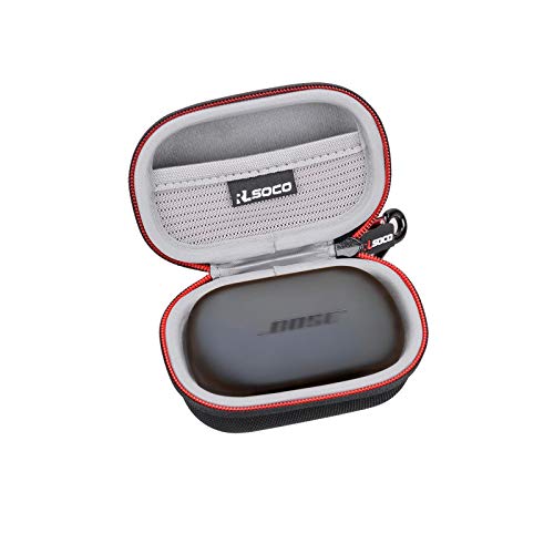 RLSOCO Tasche für Bose QuietComfort Earbuds mit Lärmreduzierung/Sport Earbuds – Vollkommen Kabellose In-Ear-Kopfhörer (Schwarz) von RLSOCO