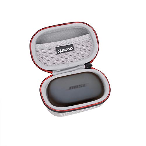 RLSOCO Tasche für Bose QuietComfort Earbuds mit Lärmreduzierung/Sport Earbuds – Vollkommen Kabellose In-Ear-Kopfhörer (Silber) von RLSOCO