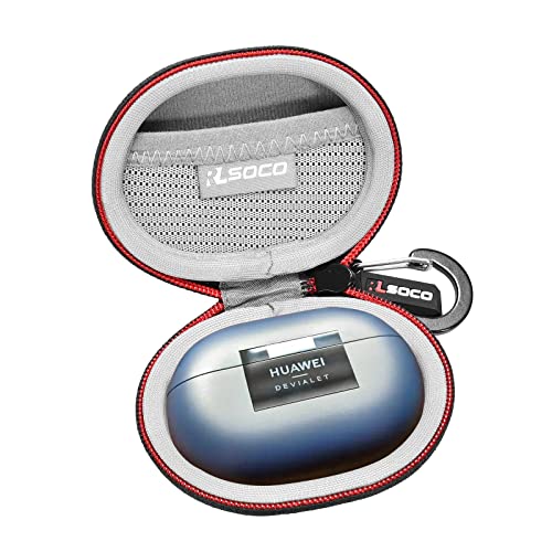 RLSOCO Tasche für Huawei FreeBuds Pro 2/3 Bluetooth Kopfhörer (Schwarz) von RLSOCO