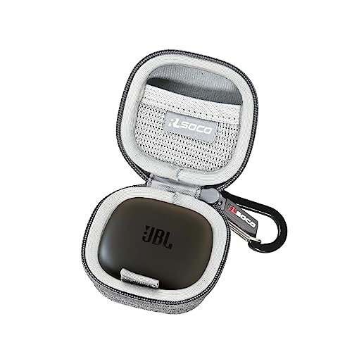 RLSOCO Tasche für JBL Wave Flex/Live Pro 2 TWS/Vibe Flex Ohrhörer (Nur Tasche) - Grau von RLSOCO