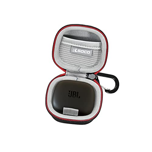 RLSOCO Tasche für JBL Wave Flex/Live Pro 2 TWS/Vibe Flex Ohrhörer (Nur Tasche) - Schwarz von RLSOCO