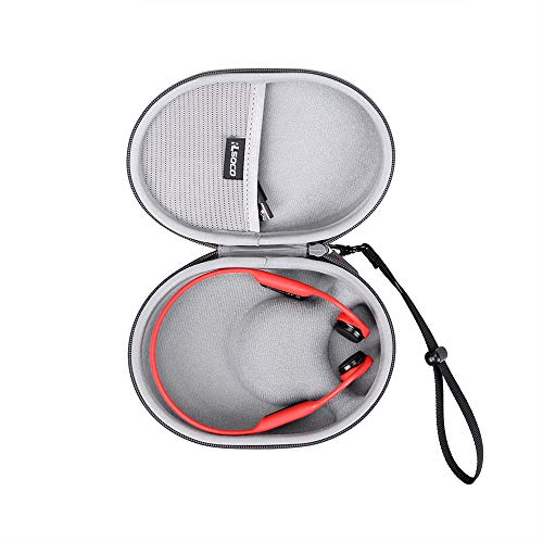 RLSOCO Tasche für SHOKZ OpenRun Pro 2/OpenRun/OpenMove/OpenRun Pro/OpenRun SE Mini/OpenSwim Kabellos Knochenschall Kopfhörer & für Aftershokz Trekz Air/Xtrainerz Kopfhörer von RLSOCO