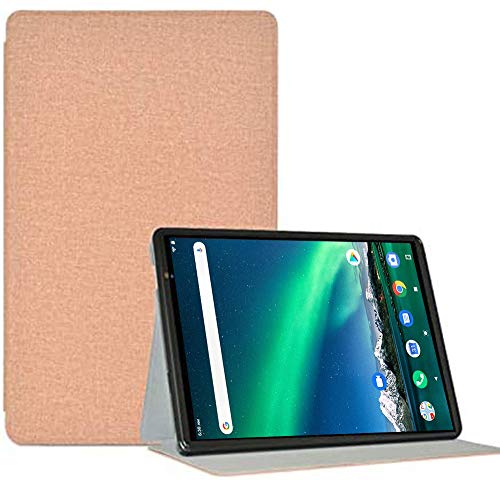 RLTech Hülle für TOSCIDO P101, Ultra Schlank Schutzhülle Etui mit Standfunktion Smart Case Cover für TOSCIDO P101 10 Zoll, Gold von RLTech