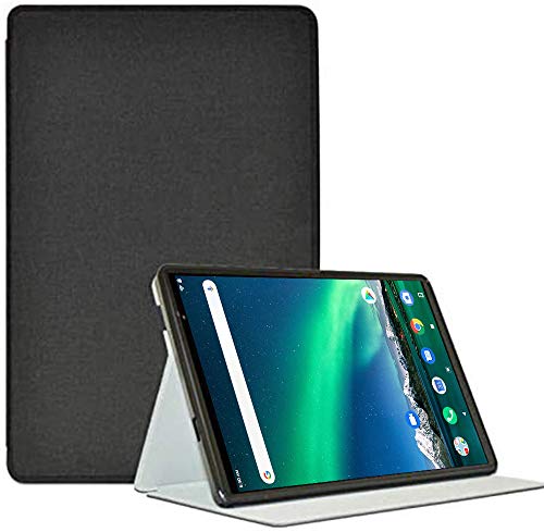 RLTech Hülle für TOSCIDO P101, Ultra Schlank Schutzhülle Etui mit Standfunktion Smart Case Cover für TOSCIDO P101 10 Zoll, Schwarz von RLTech