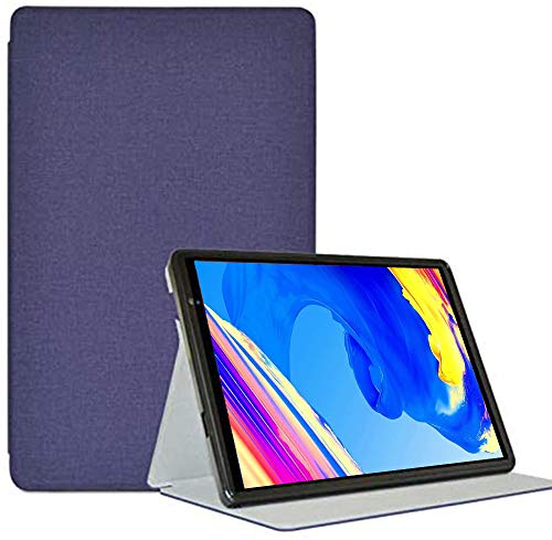 RLTech Hülle für Vankyo MatrixPad S20, Ultra Schlank Schutzhülle Etui mit Standfunktion Smart Case Cover für Vankyo MatrixPad S20,Yuntab D107,TOSCIDO P20 10 Zoll, Blau von RLTech