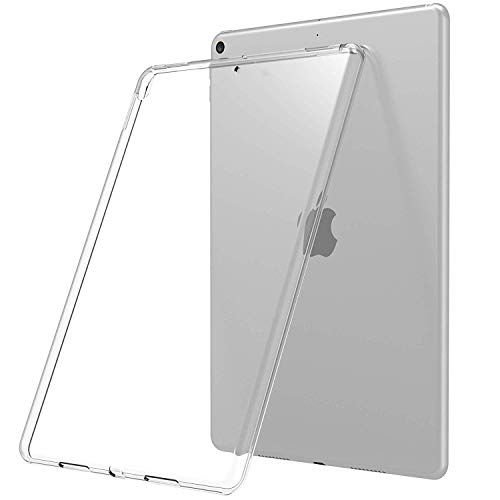 RLTech Hülle für iPad Air 3 2019 10.5 Zoll, Transparent TPU Flexibel [Anti-Kratzer] [Kratzfest] Schutzhülle Durchsichtig Klar Silikon Case für iPad Air 3th Generation von RLTech
