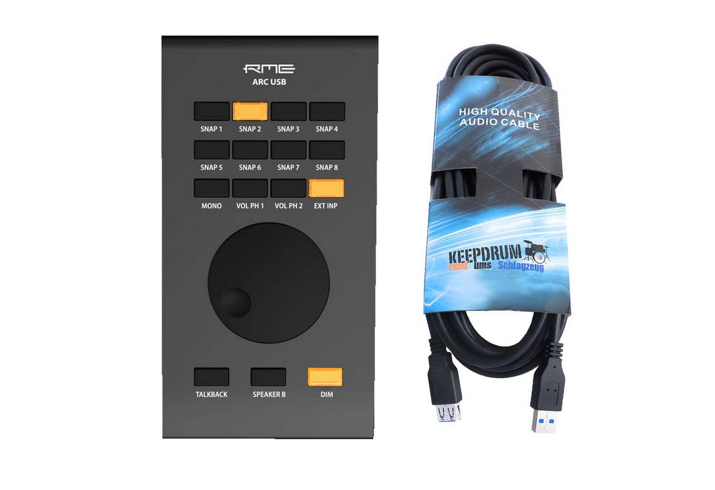 RME Audio RME Fernsteuerung ARC USB Black Edition mit USB Verlängerung Smarte Fernbedienung RME Audio RME Fernsteuerung ARC USB Black Edition mit USB Verlängerung Smarte Fernbedienung von RME Audio