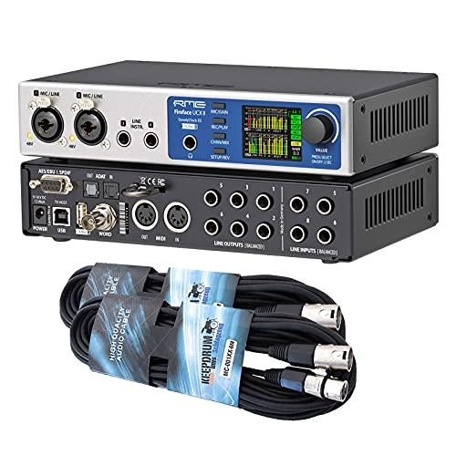RME Fireface UCX II USB Audio-Interface + 2x keepdrum XLR Kabel RME Fireface UCX II USB Audio-Interface + 2x keepdrum XLR Kabel von RME